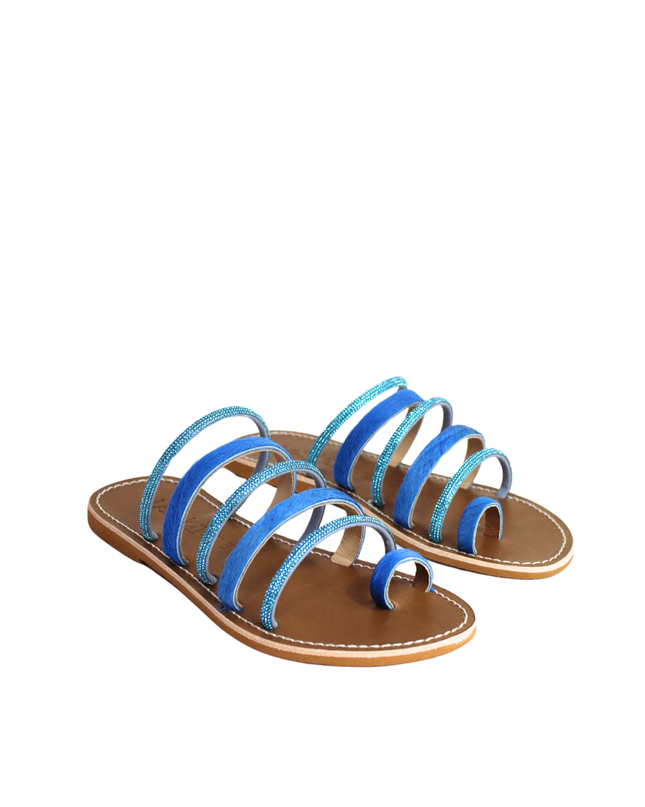Sandalo azzurra