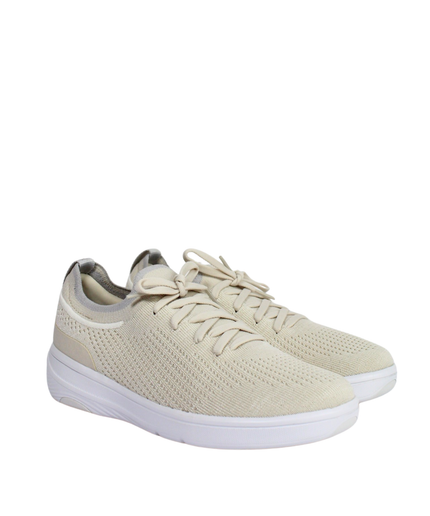 Super-Q knit slip-on laced sneakers