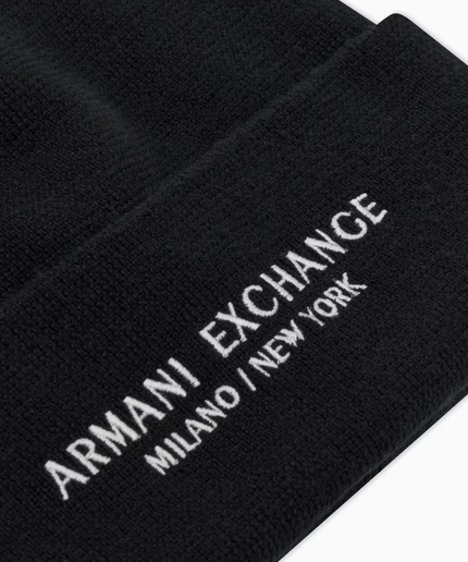 Cappello beanie Milano/ New York ASV nero