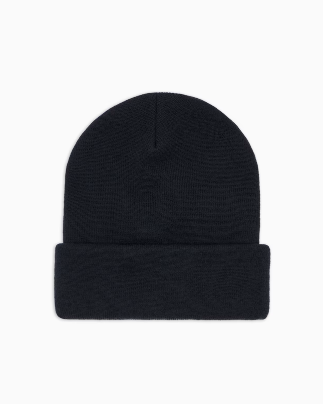 Cappello nero beanie con logo ny asv