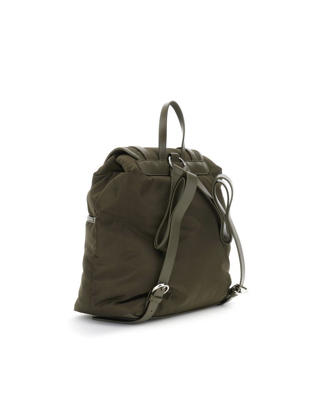 zaino in nylon oliva