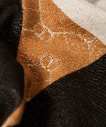 Stola in panno jacquard