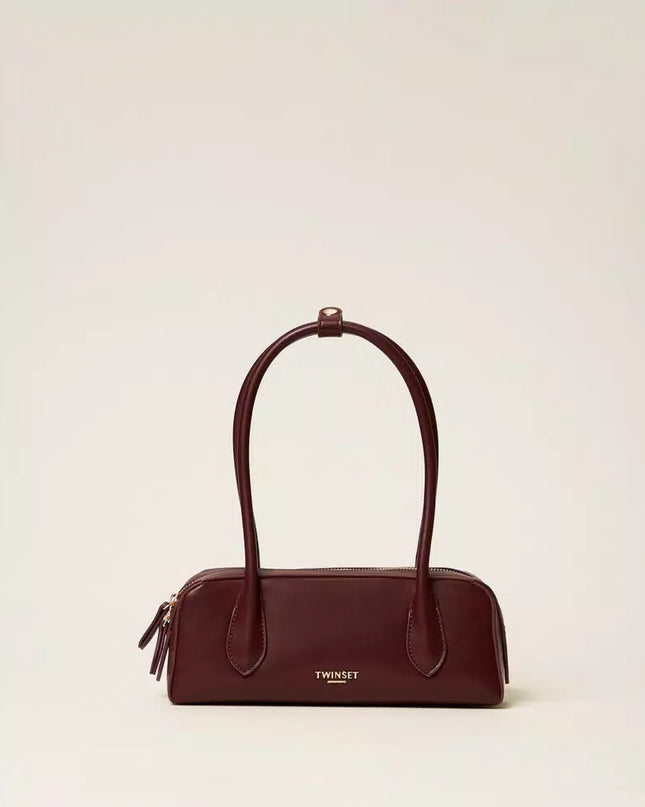 Borsa bauletto con logo