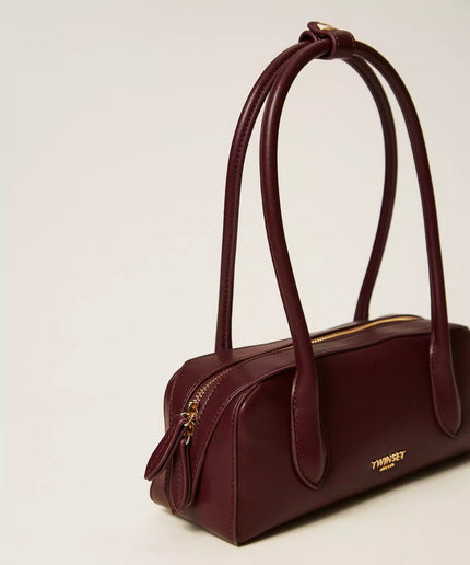 Borsa bauletto con logo