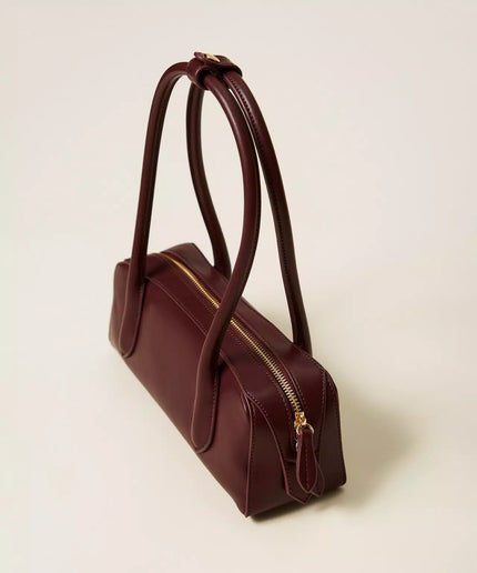 Borsa bauletto con logo