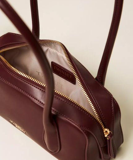 Borsa bauletto con logo