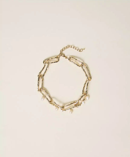 Callana girocollo con perle