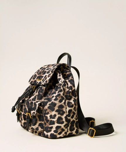 Zaino a stampa animalier