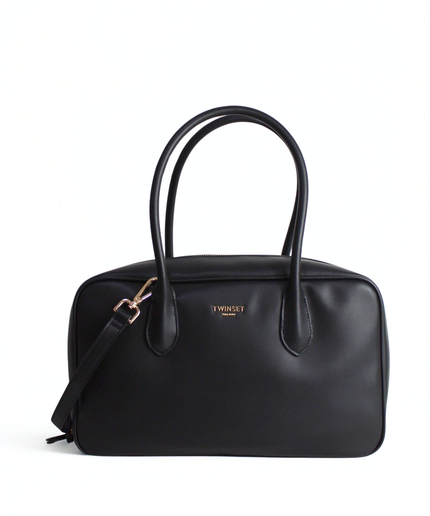 Borsa bauletto grande con logo