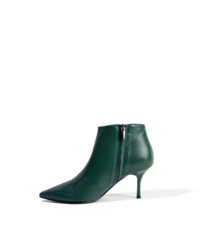 Tronchetto in Pelle verde
