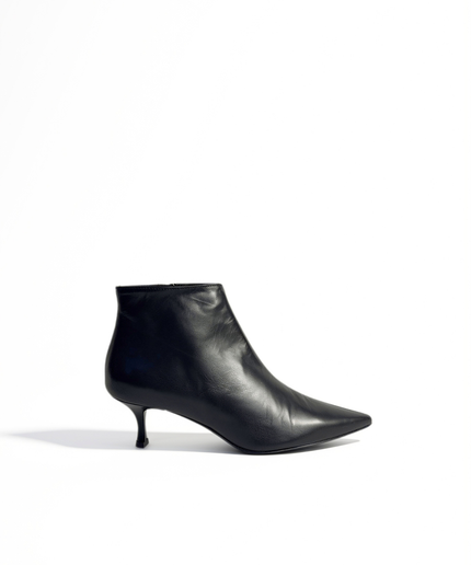 Tronchetto in Pelle nero