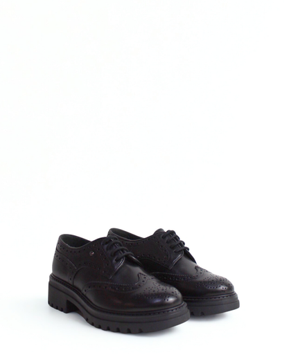 Mocassino in pelle nero