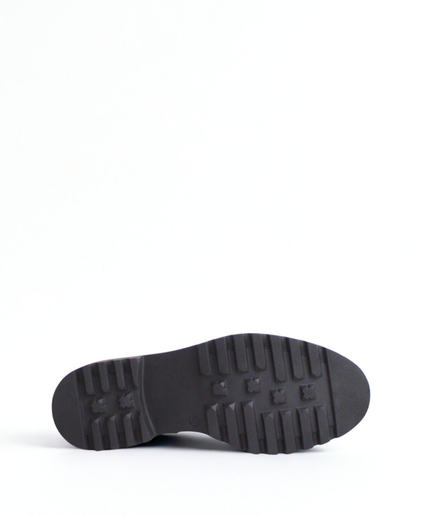 Mocassino in pelle nero