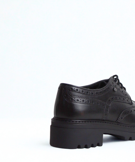 Mocassino in pelle nero