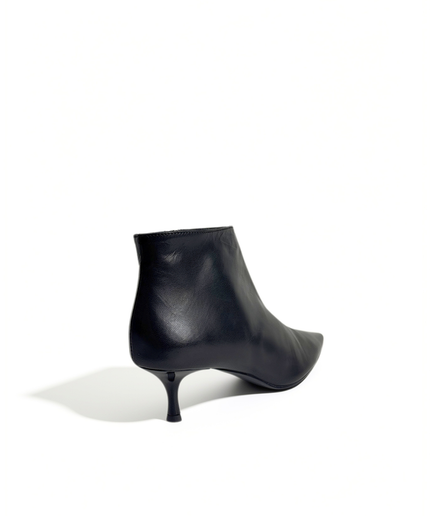 Tronchetto in Pelle nero