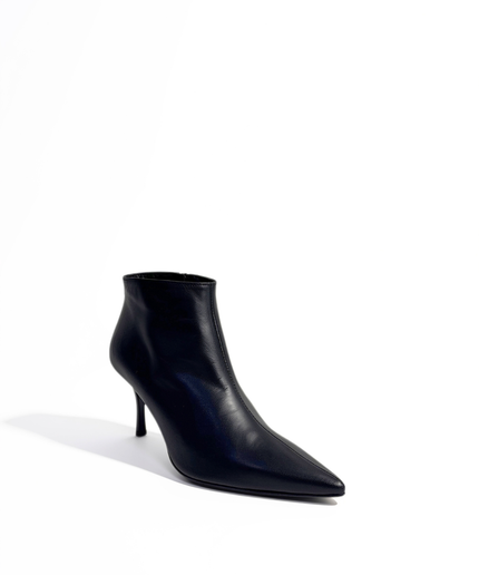 Tronchetto in Pelle nero