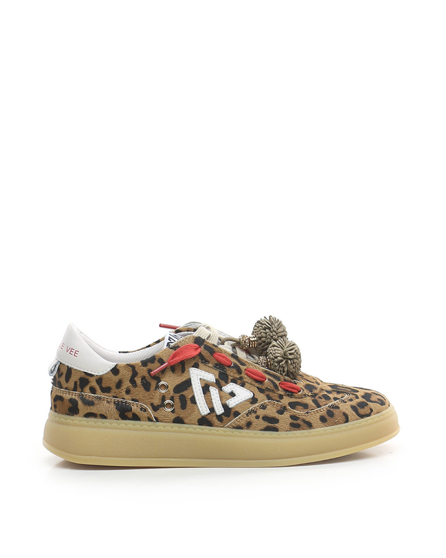 Sneakers pixi cavallino leopard