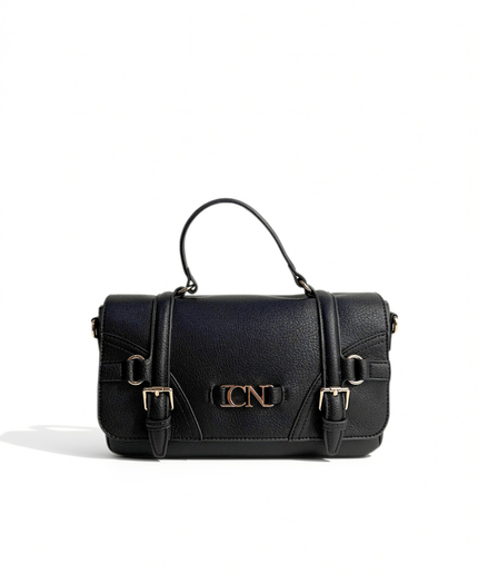 Borsa effetto grana nero