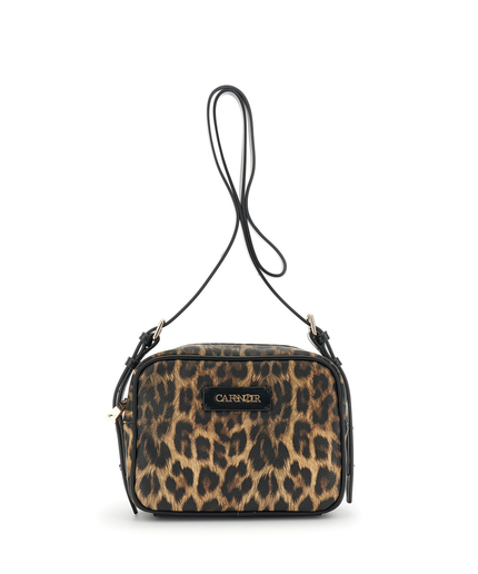 Borsa camera bag stampa leopardo