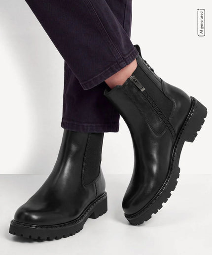 Stivaletti Chelsea nero