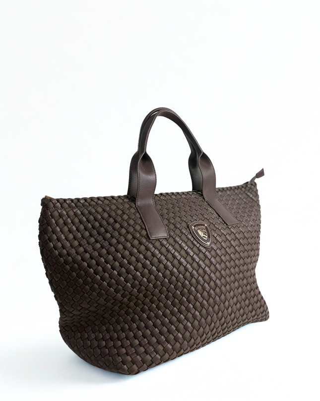 Borsa tote dark brown