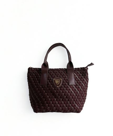 Borsa tote bag bordeaux