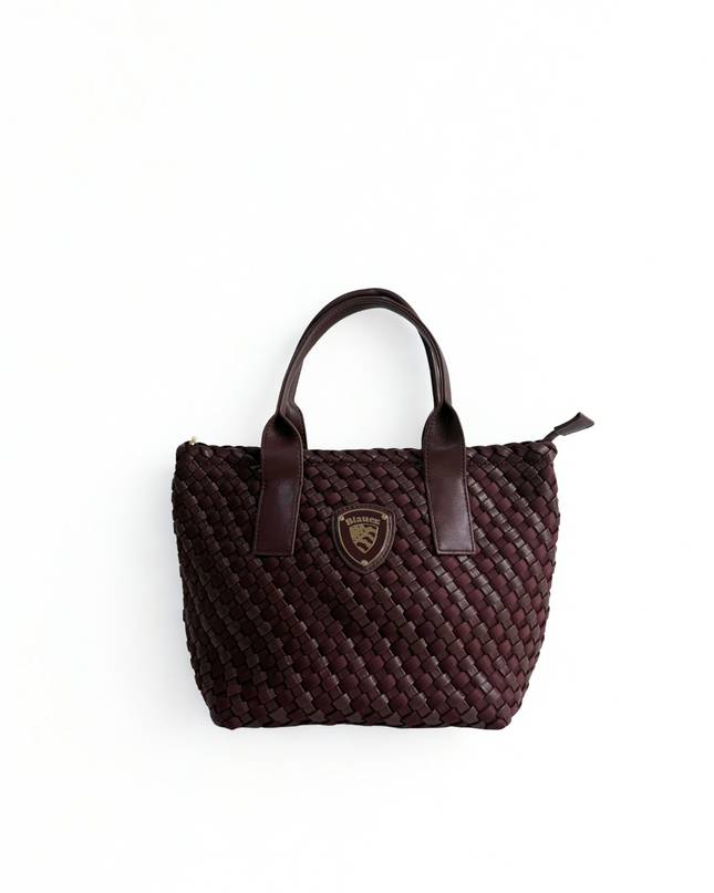 Borsa tote bag bordeaux