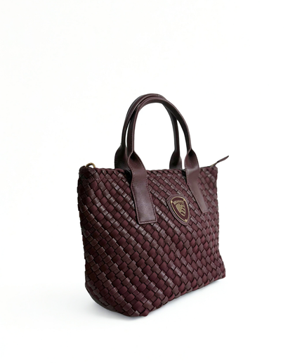 Borsa tote bag bordeaux