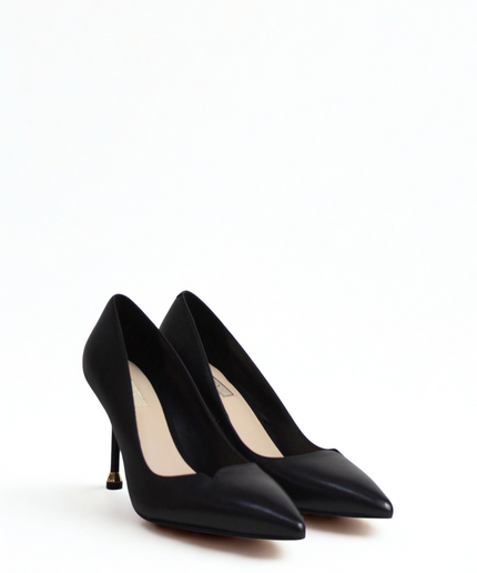 Décolleté nappa nero