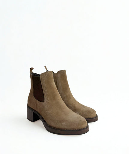 Stivaletti Chelsea taupe