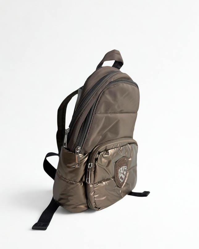 Zaino nylon dark brown