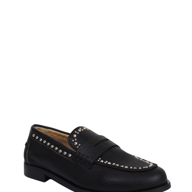 Mocassino con borchie