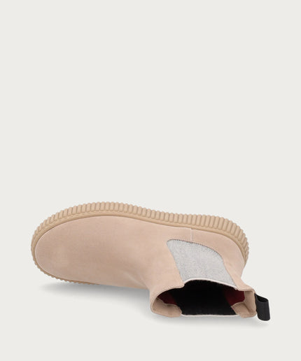 Beatles sporty-casual in pelle scamosciata