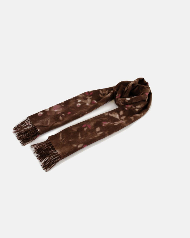 Sciarpa stampa floreale