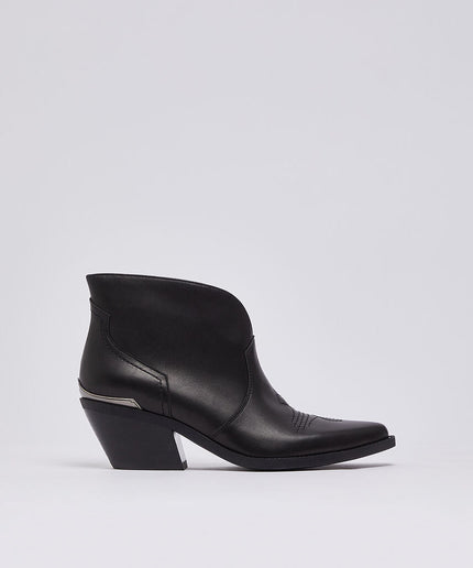 Stivaletti texani in pelle