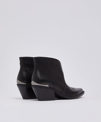 Stivaletti texani in pelle