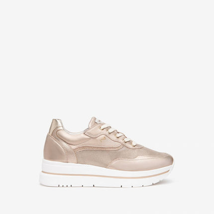 Sneakers Donna in Pelle e Materiale Tecnico