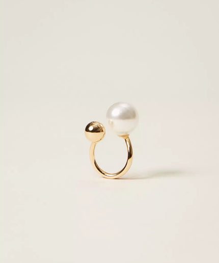 Anello con perla - Piedi Folli