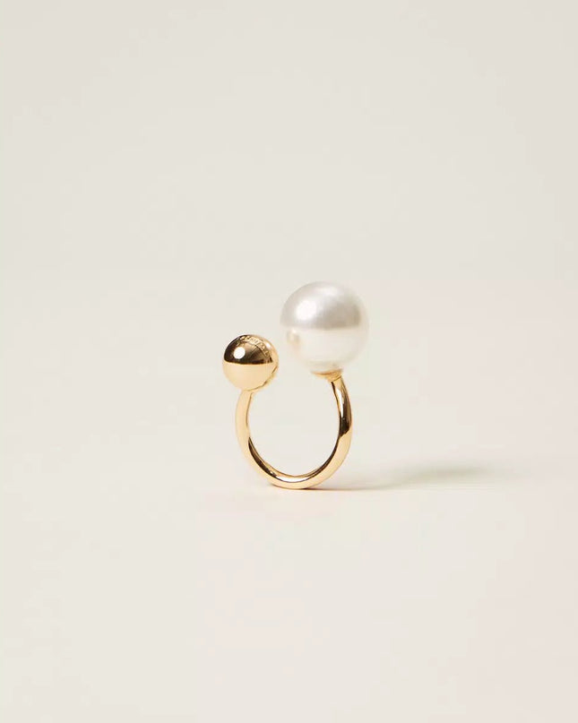 Anello con perla - Piedi Folli