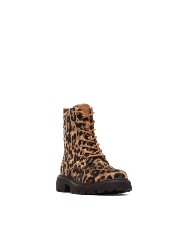 Anfibio in pelle leopardato - Piedi Folli