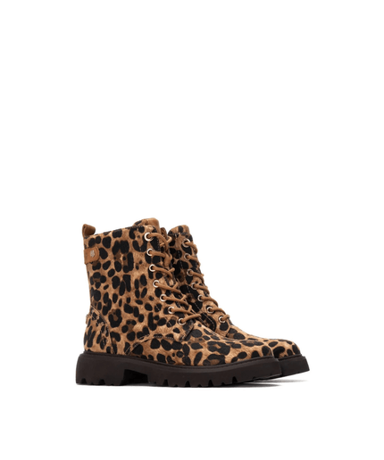 Anfibio in pelle leopardato - Piedi Folli