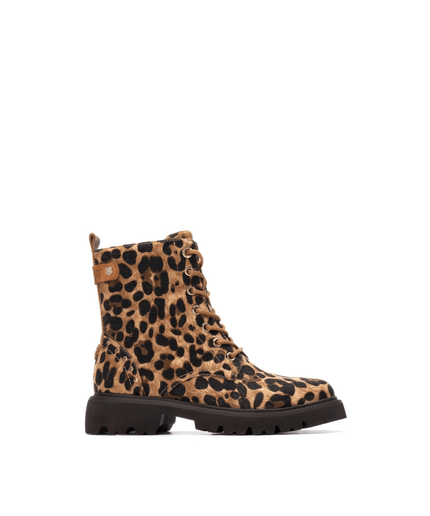 Anfibio in pelle leopardato - Piedi Folli