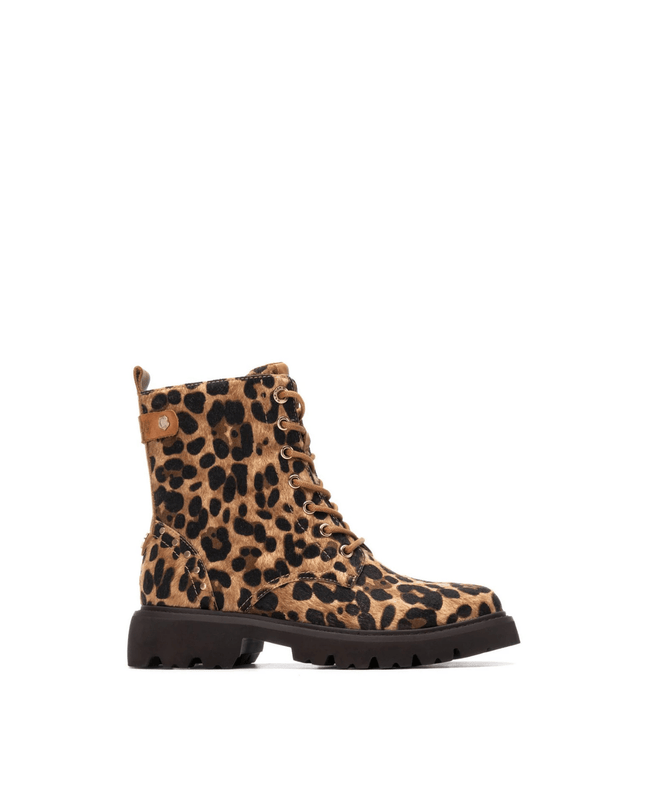 Anfibio in pelle leopardato - Piedi Folli