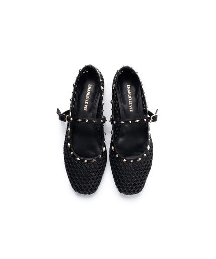 Ballerina glenda 219 - 10 nero - Piedi Folli