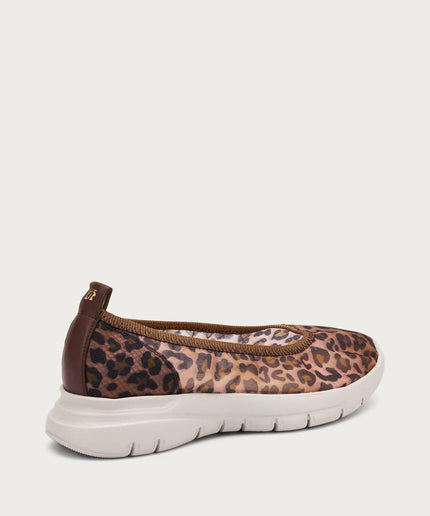 Ballerina in rete leopardata - Piedi Folli