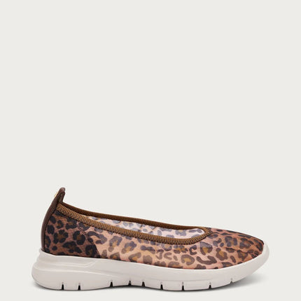 Ballerina in rete leopardata - Piedi Folli
