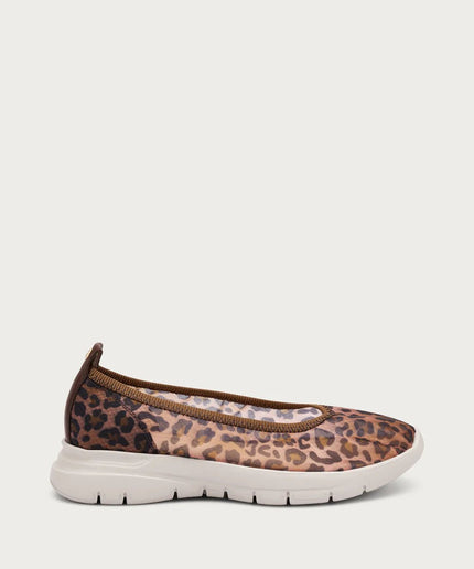 Ballerina in rete leopardata - Piedi Folli