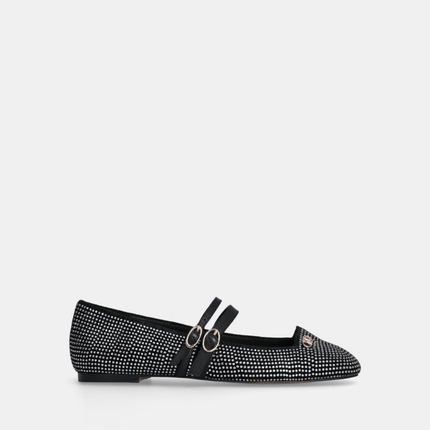 Ballerina nera full strass - Piedi Folli