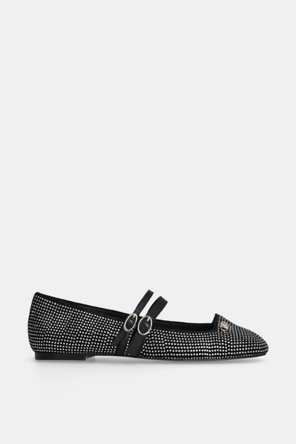 Ballerina nera full strass - Piedi Folli