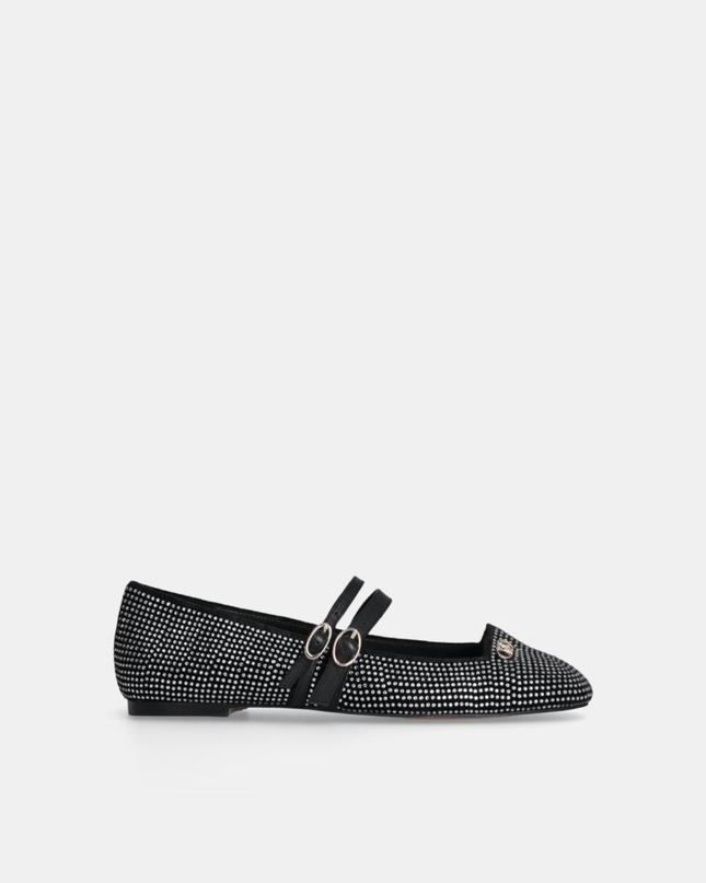 Ballerina nera full strass - Piedi Folli